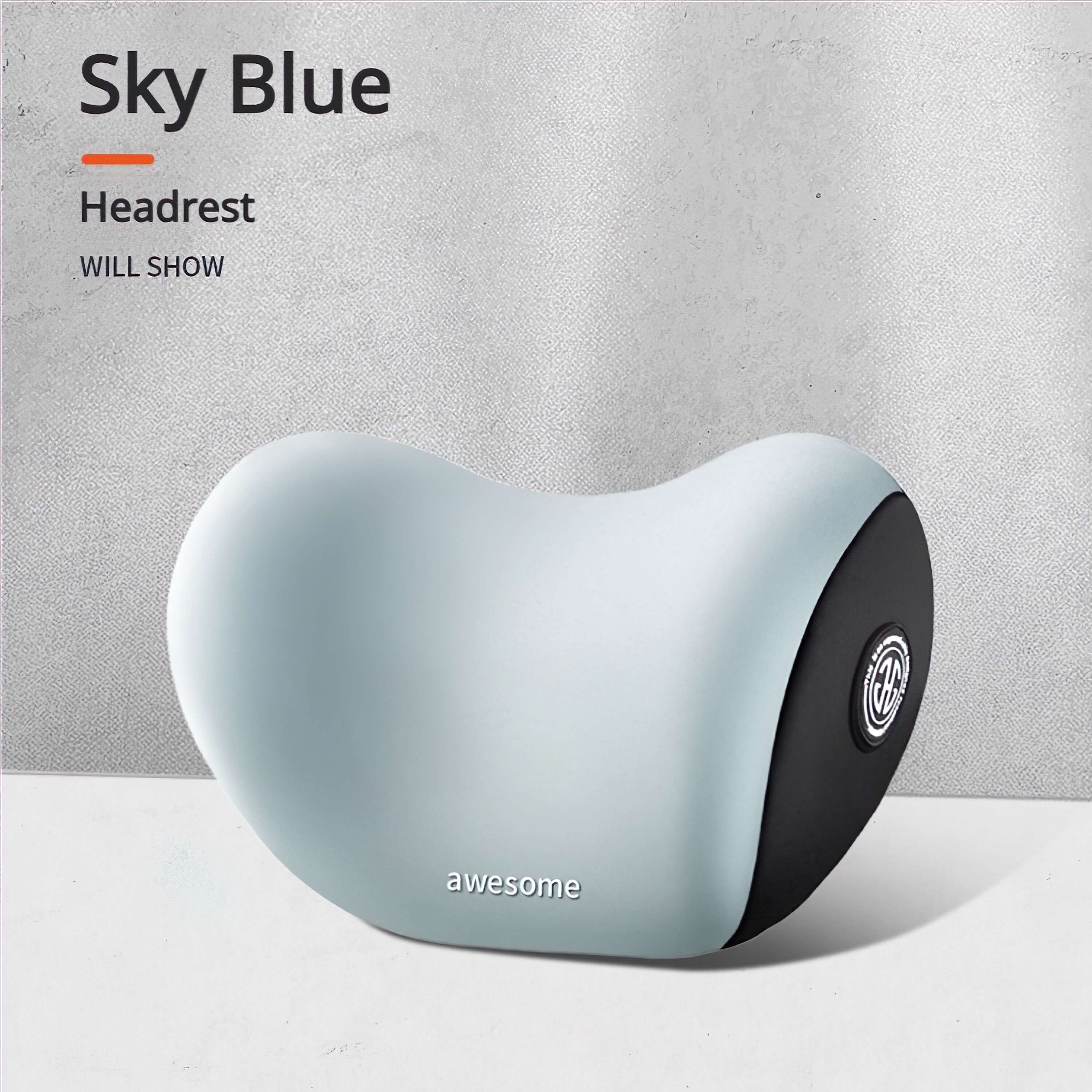 CAR HEADREST NECK SUPPORT PILLOW: High-quality memory foam aircraft-grade cushions for comfortable driving. - BAOGODA