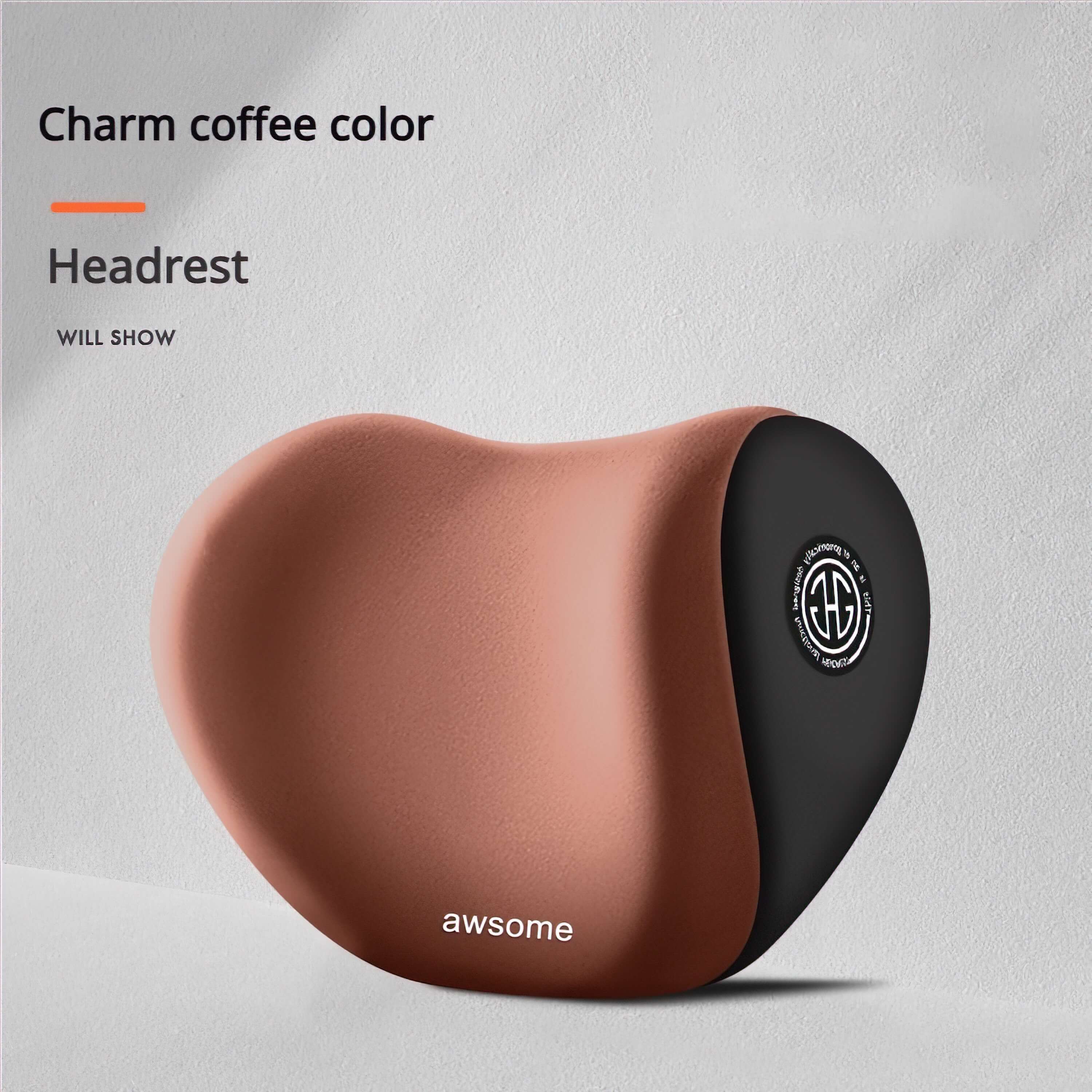 CAR HEADREST NECK SUPPORT PILLOW: High-quality memory foam aircraft-grade cushions for comfortable driving. - BAOGODA