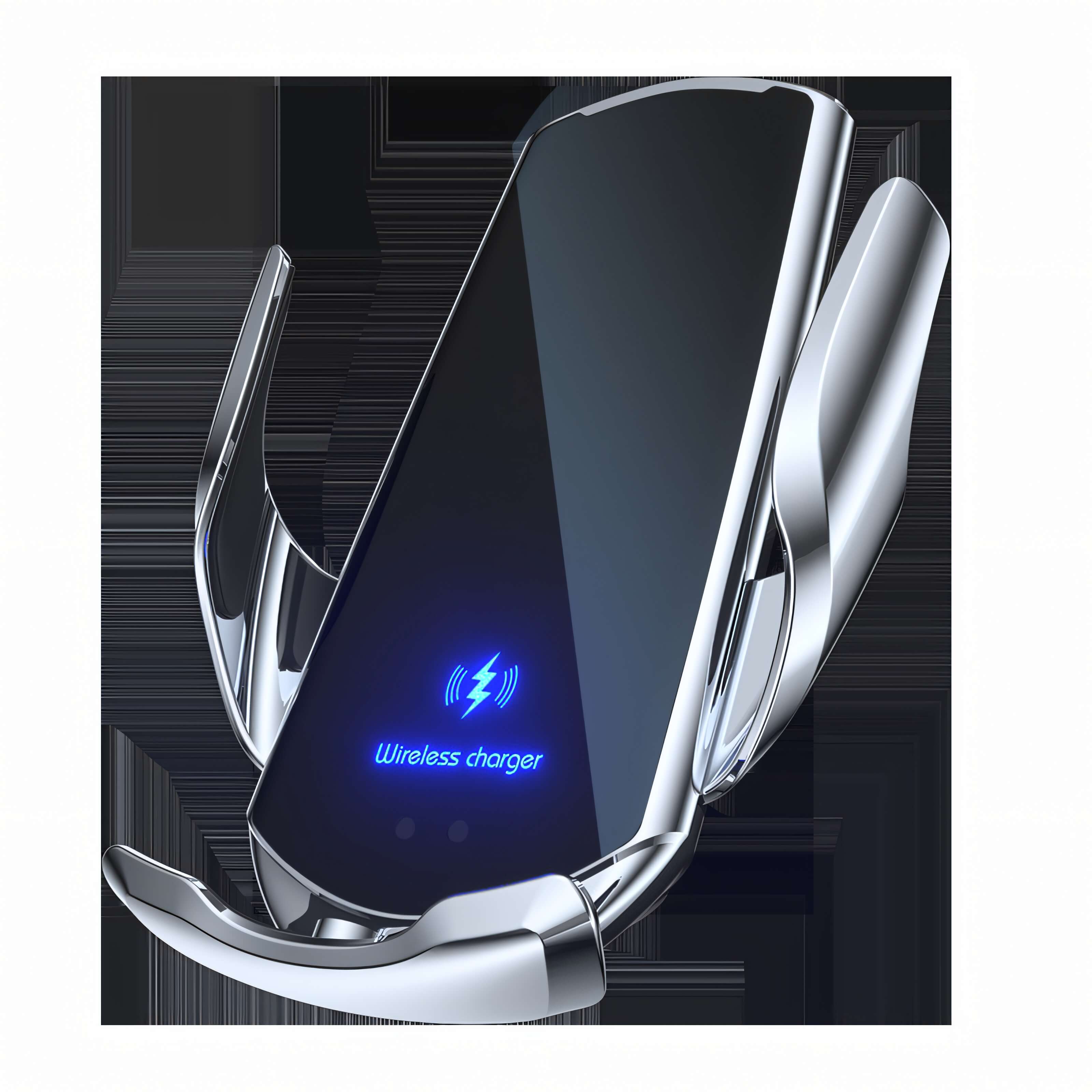 Q3 Wireless Car Charger: Magnetic Holder, Auto Sensor for iPhone, Samsung - BAOGODA