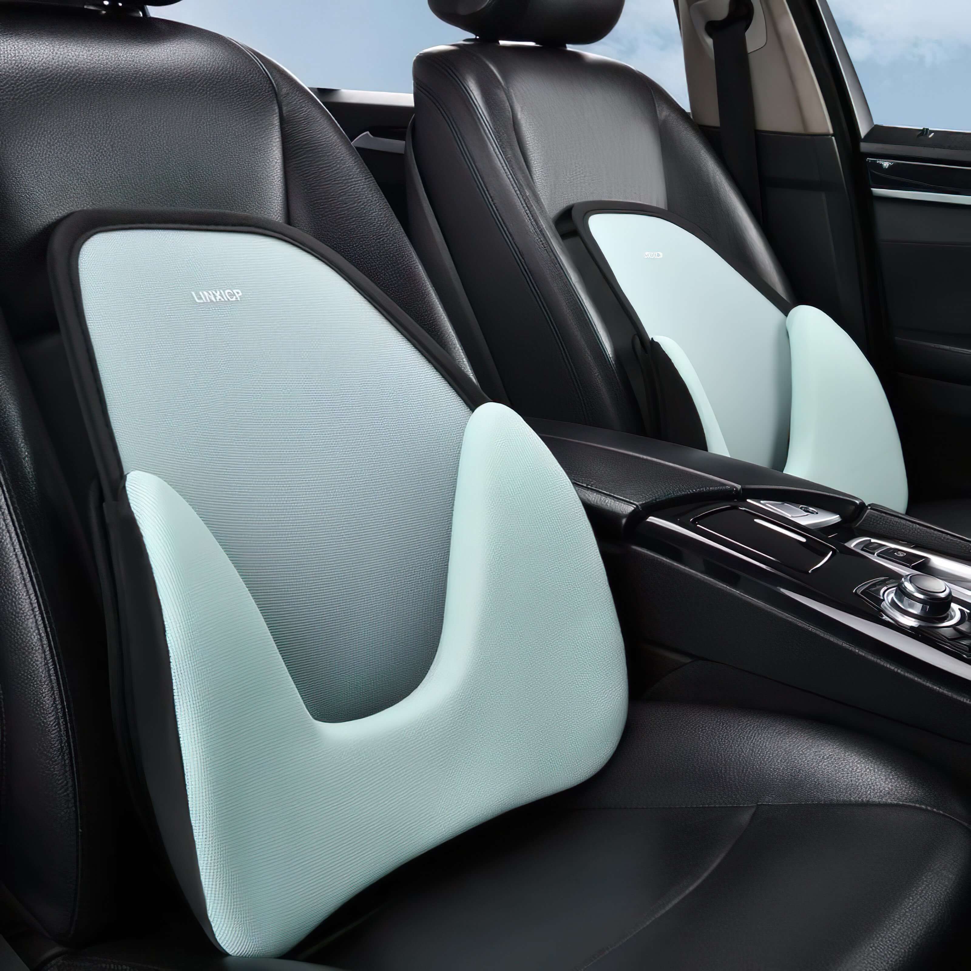 Best Automotive Lumbar Support: Memory Foam, Steel Wire, Breathable Seat Cushion with Ice Protection - BAOGODA